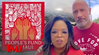 Oprah and Dwayne “The Rock” Johnson Launch Maui Wildfire Relief Fund | TMZ Live