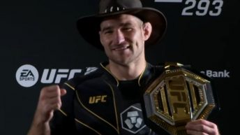 Michael Bisping names the opponent Sean Strickland will “probably” fight in his first UFC title defense