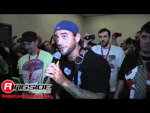 CM Punk Invades Mattel WWE Panel At San Diego Comic-Con 2011!