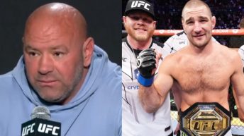 Dana White praises newly crowned UFC champion Sean Strickland: “He’s as hot as can be”