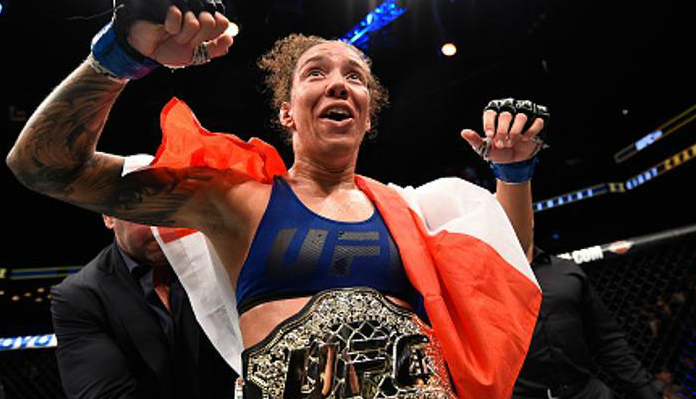 Germaine de Randamie targeting title fight with Julianna Pena or Raquel Pennington upon return: “Let’s go”