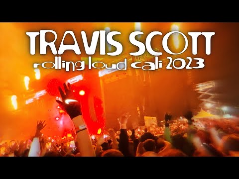 Travis Scott LIVE @ Rolling Loud California 2023 [Moshpit POV]