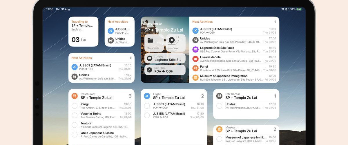 ‘Tripsy’ travel planner app gets new interactive widgets and more