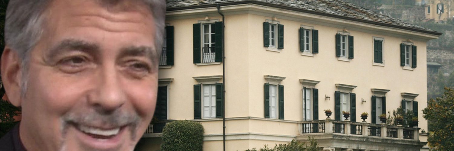 George Clooney Reportedly Selling Lakeside Italian Villa