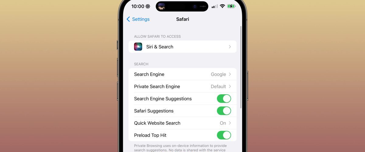 Apple exec touts hidden iOS 17 search engine setting during Google testimony