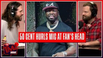 50 Cent Throws Mic At Fan’s Head Leaving Her Bloodied | The TMZ Podcast