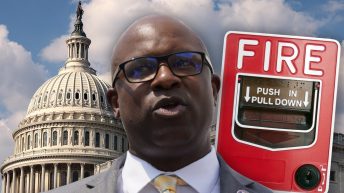 Rep. Jamaal Bowman Pulls Capitol Fire Alarm Ahead of Spending Bill Vote