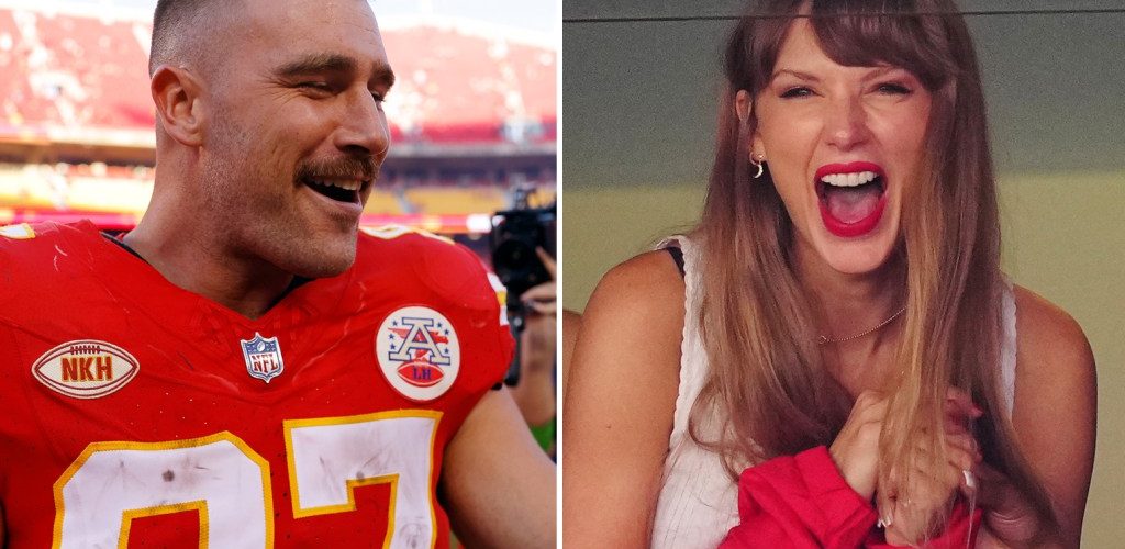 Travis Kelce & Chiefs Trade Friendship Bracelets on TikTok Like They’re at a Taylor Swift Concert: Watch