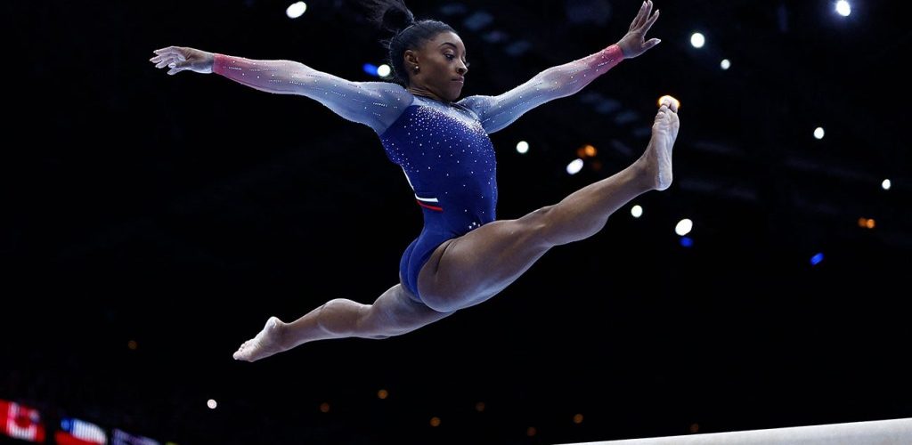 Simone Biles Leads U.S. Women’s Gymnastics Team to Historic Win at World Championships