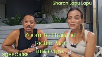 Zoom To Thailand Richie Mac Interview PART 1 #filipinavlogger #Thailand