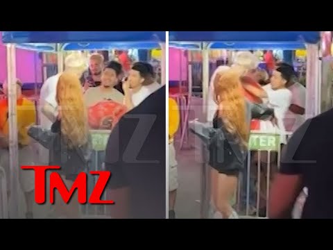 New Video Shows MGK Throw First Punch in O.C. Fair Altercation | TMZ