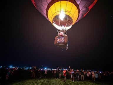 Albuquerque International Balloon Fiesta brings colorful displays to the New Mexico sky