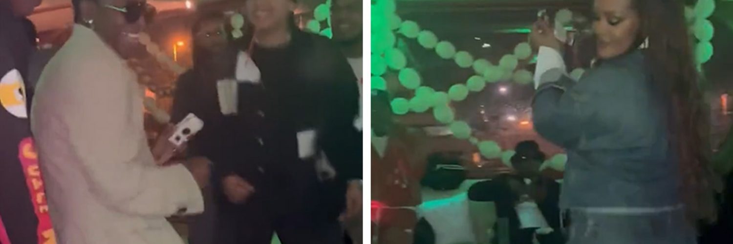 Rihanna Dances Up on A$AP Rocky For His Birthday After Drake Diss