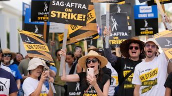 Hollywood writers vote to approve contract deal that ended strike as actors negotiate