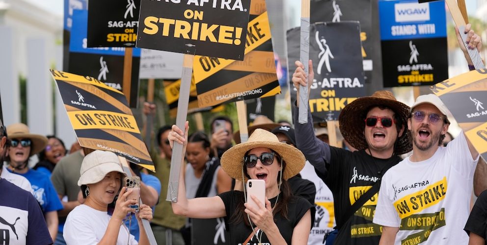 Hollywood writers vote to approve contract deal that ended strike as actors negotiate