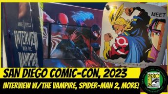 San Diego Comic-Con (SDCC) 2023 Interview with a Vampire, Spider-Man 2, My Hero Academia, Nintendo