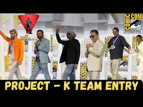 Project-K Team Entry At Comic-Con 2023 | Fans Went Crazy | Comic-Con 2023 Hall H | Cinemapicha