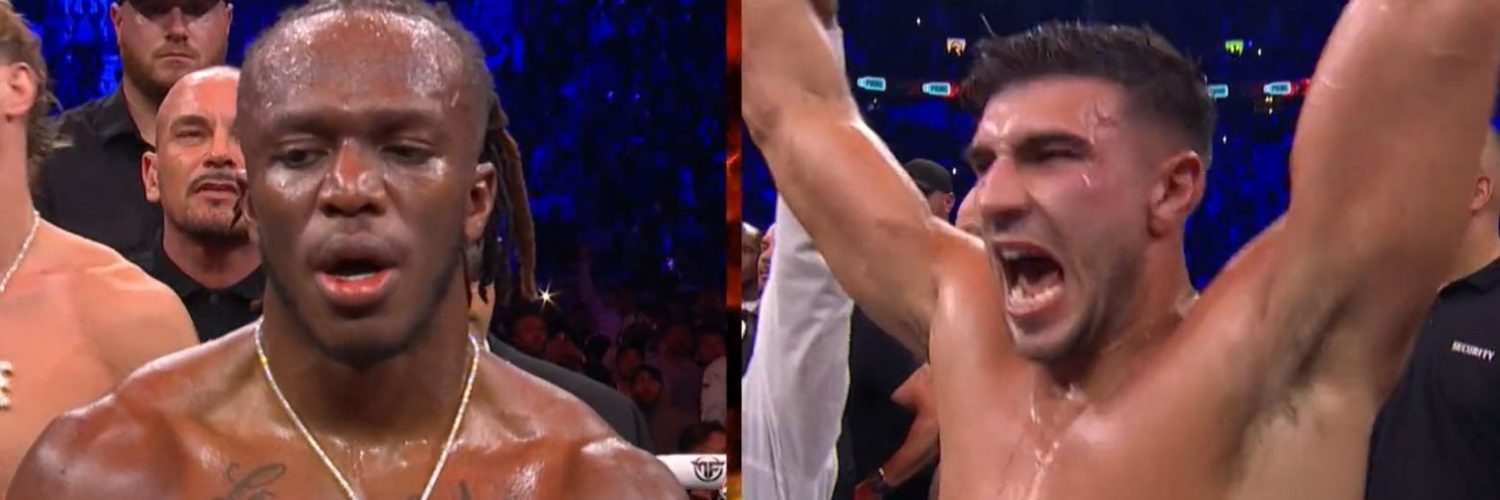 Pros react after Tommy Fury defeats KSI