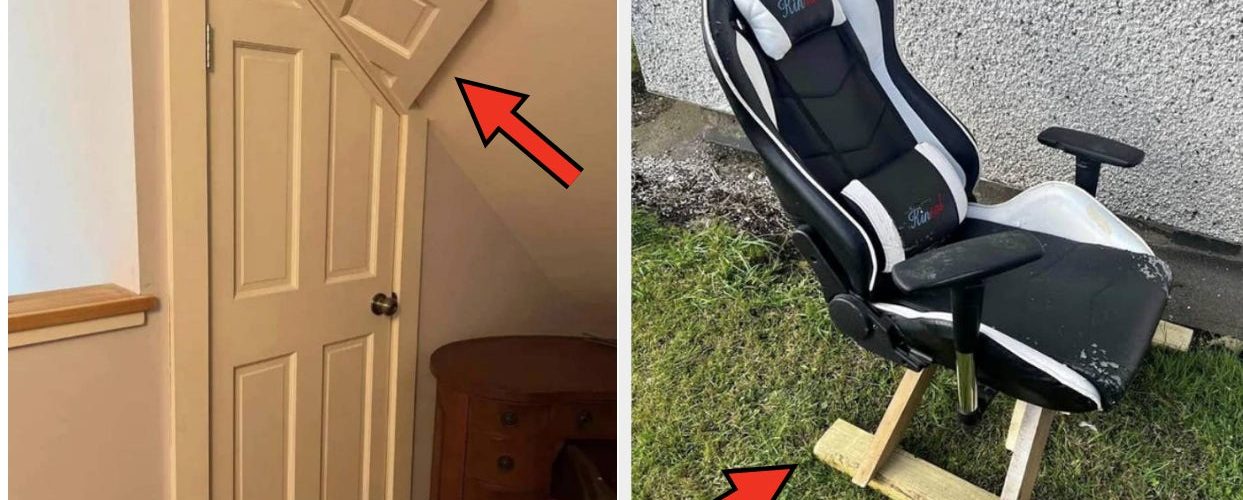 17 Photos Of Truly Heinous Repairs And Designs Attempted By People With A Hammer And A Dream, But No Ability Whatsoever