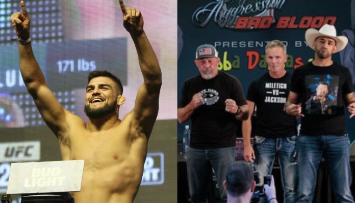 Kelvin Gastelum praises Pat Miletich after suffering stoppage loss to Mike Jackson: “Still got that dawg in him”