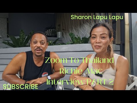 Zoom To Thailand Richie Mac Interview PART 2 #Thailand #filipinayoutuber #travel