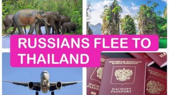 331,000 RUSSIANS FLEE TO THAILAND. Is the Philippines NEXT?