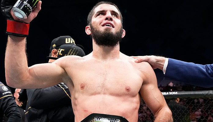 Islam Makhachev reacts after failing to top pound-for-pound rankings after UFC 294 win