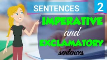 Imperative and Exclamatory Sentences