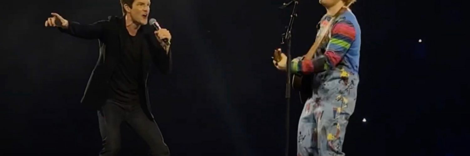 See Ed Sheeran Perform the Killers’ ‘Mr. Brightside’ With Brandon Flowers in Las Vegas