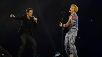 See Ed Sheeran Perform the Killers’ ‘Mr. Brightside’ With Brandon Flowers in Las Vegas