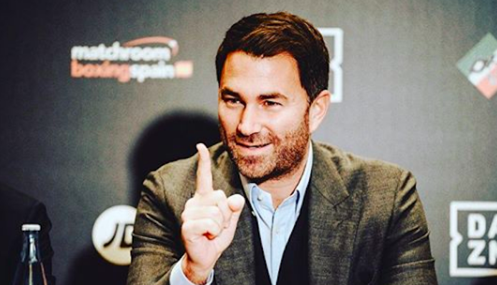 Eddie Hearn slams Tyson Fury for “losing” to “complete novice” Francis Ngannou: “Let AJ end his career”