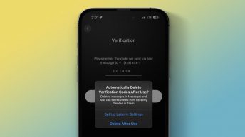 How to automatically delete iPhone 2FA code texts with iOS 17