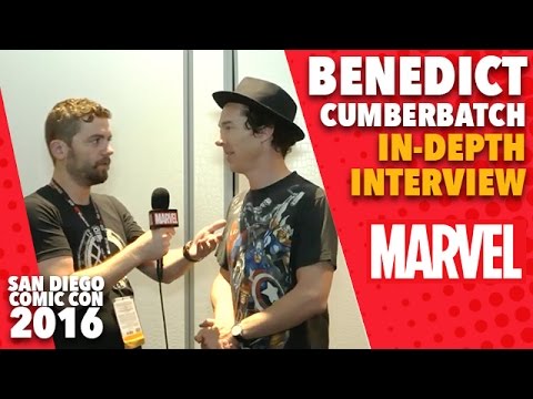 Benedict Cumberbatch on Marvel LIVE at San Diego Comic-Con 2016