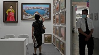 North Korean art sells in China despite UN sanctions over nuclear program