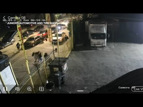 7 shot, 1 killed in Chicago | Surveillance video captures moments after shots fired