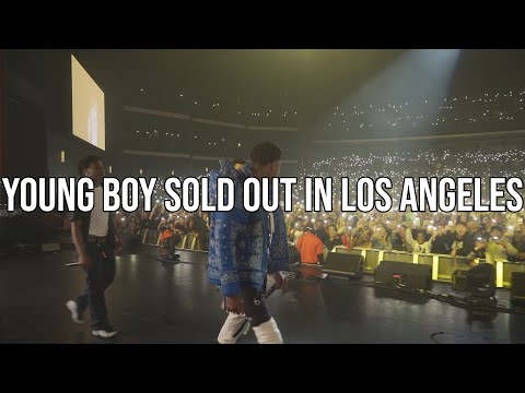 ​@NbaYoungBoy at Microsoft Theater Still Flexin Still Steppin tour, VLOG 27