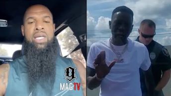 “Stay Out The Way” Slim Thug On Boosie Getting Arrested By The Feds! 👮🏾‍♂️