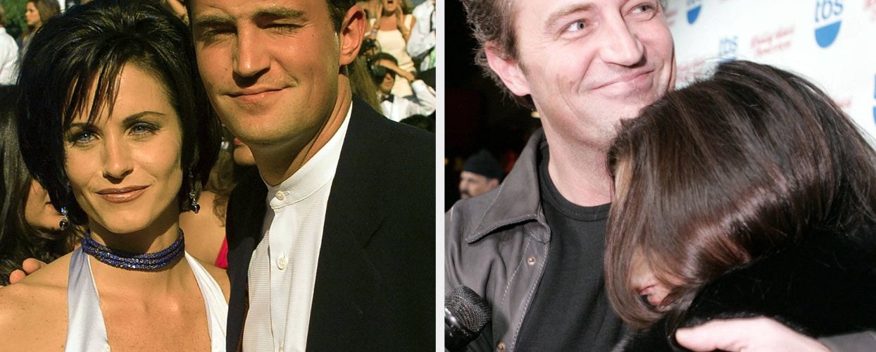 Courteney Cox Just Shared A Sweet Behind-The-Scenes Memory From Filming “Friends” With Matthew Perry