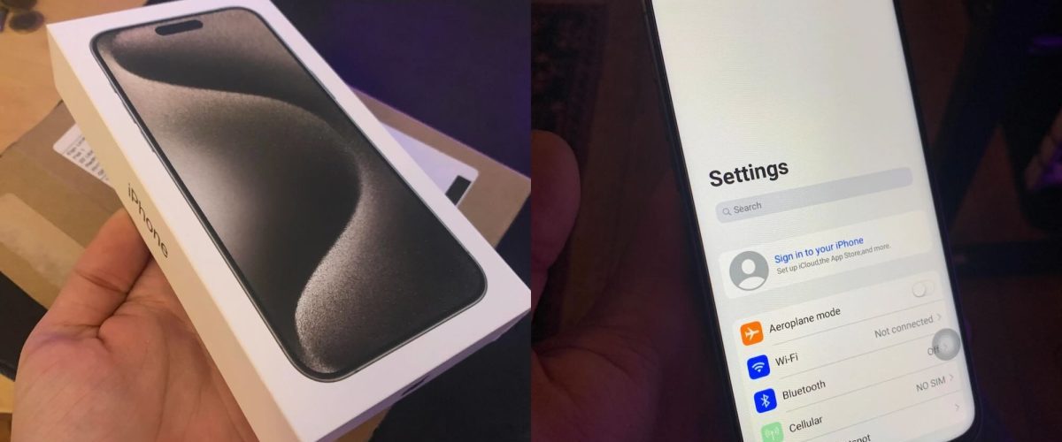 Reddit user says he ordered an iPhone 15 Pro Max, but received an Android clone instead