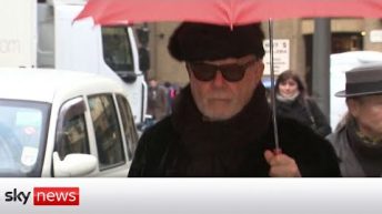 Gary Glitter freed from prison after serving half of sentence for abusing girls