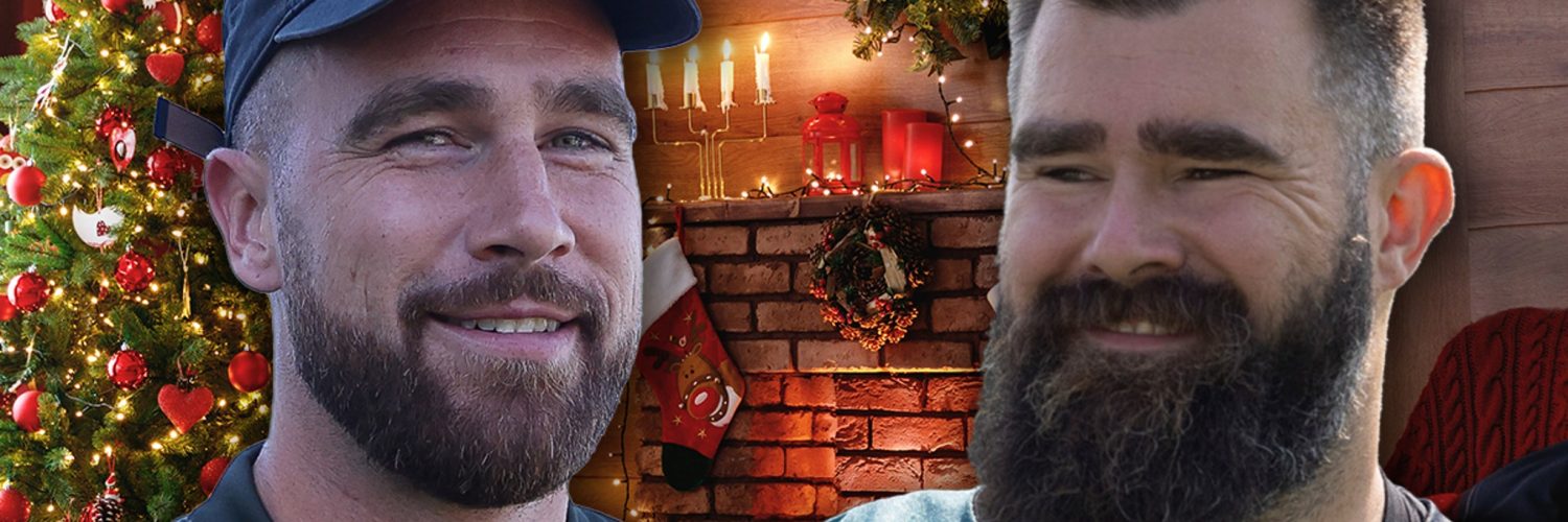 Travis Kelce Sings With Brother Jason on Philadelphia Eagles Christmas Song