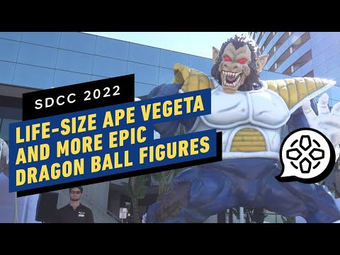 Bandai’s Dragon Ball Exhibition Features a Massive Great Ape Vegeta Statue | Comic Con 2022