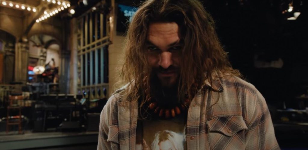 Jason Momoa Forgets to Wear Pants in ‘Saturday Night Live’ Promo