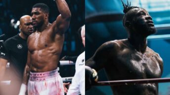 Video | Deontay Wilder speaks directly to Anthony Joshua during recent press conference