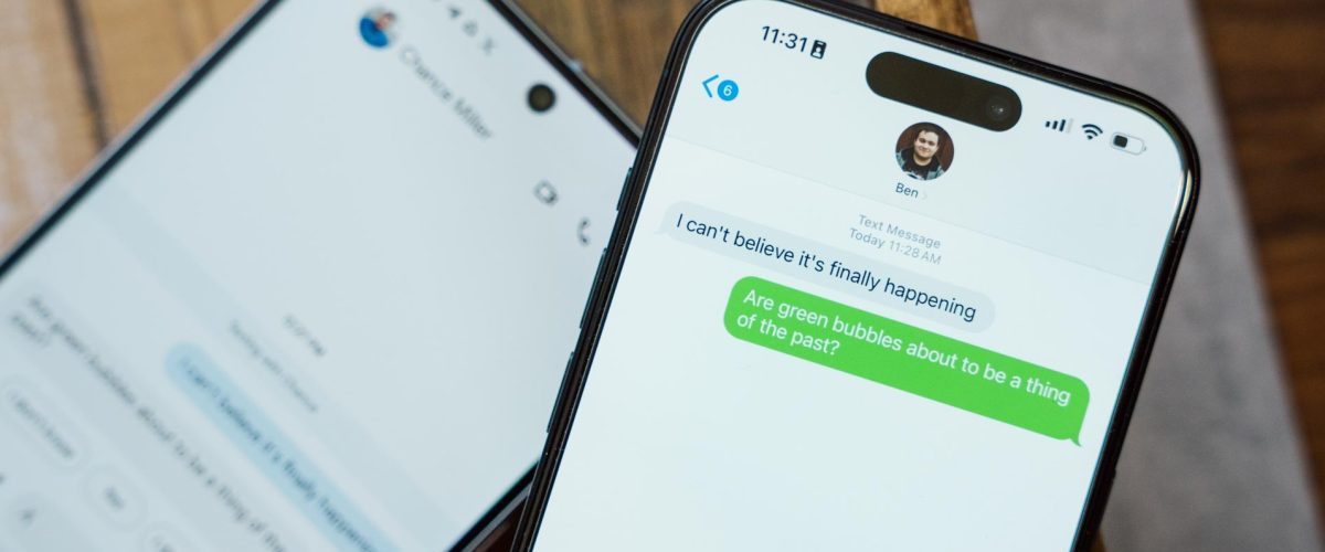 What color bubbles will RCS messages be? Apple confirms the answer