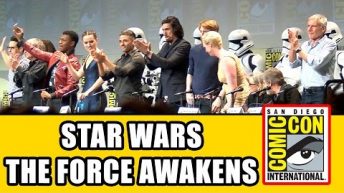 STAR WARS THE FORCE AWAKENS Comic Con Panel