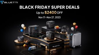 Bluetti offering special discounts on its portable power stations during Black Friday