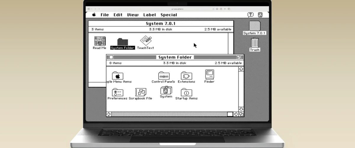 System 7 Mac emulator lets you play with a 1991 Macintosh on the web