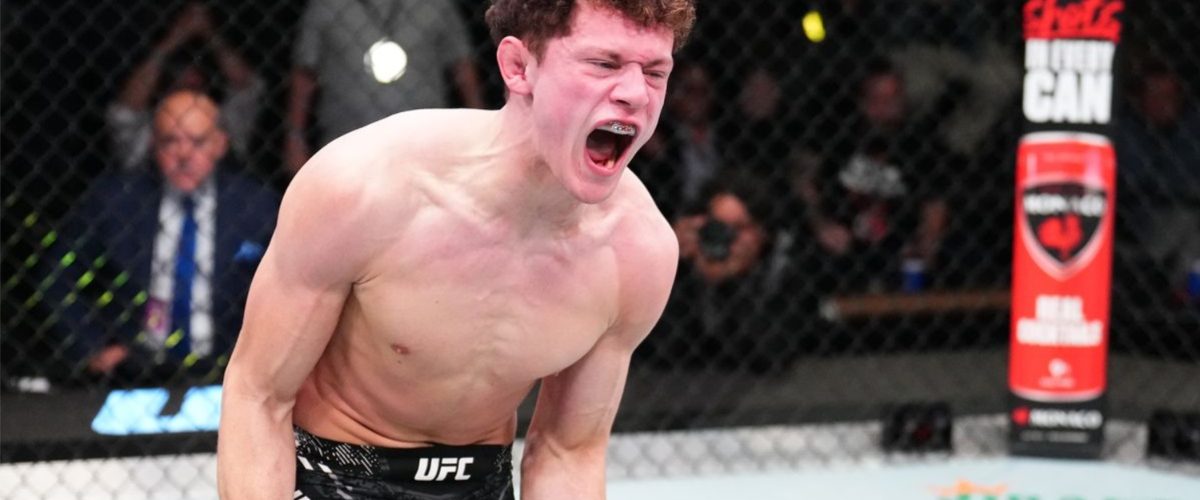 Chase Hooper explains why he was “surprised” to finish Jordan Leavitt in the first round at UFC Vegas 82