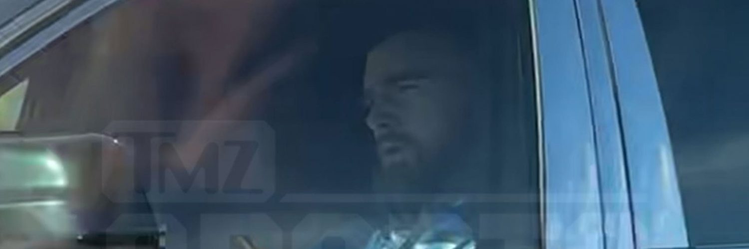 Travis Kelce Driving Solo As He Spends Thanksgiving Away From Taylor Swift